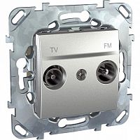 Розетка TV-FM, оконечная, алюминий | код. MGU5.452.30ZD | Schneider Electric